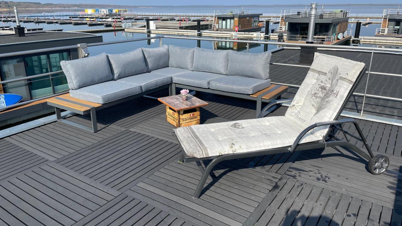 Hausboote Am Baerwalder See Traumhaus-Mieten Klitten 外观 照片